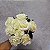 BUQUE ROSAS X9 BRANCO OFF WHITE 37CM 130289 - Imagem 2