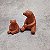 FAMILIA DE URSOS TERRACOTA NOVO FOSCO 130150 - Imagem 1
