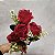 ROSA ARTIFICIAL BUQUE 5 BOTOES 39CM 130404 - Imagem 2