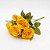 BUQUE DE ROSAS BOTOES X7 46CM AMARELO 130470 - Imagem 1