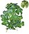 BUQUE PLANTA ARTIFICIAL 25X18CM FOLHAGEM TREVO X12 VERDE 130526 - Imagem 1