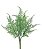 BUQUE FOLHAS ARTIFICIAIS CEDRO X5 30CM VERDE 130522 - Imagem 1