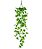 PENDENTE DE FOLHAS ARTIFICIAIS X5 111CM VERDE BRANCO - Imagem 1