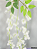 PENDENTE DE GLICINA 100CM BRANCO 130549 - Imagem 2