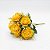 BUQUE DE ROSA AMARELO 25CM X6 130745 - Imagem 1
