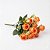 BUQUE DE ROSA PRIMAVERA LARANJA X10 130741 - Imagem 1