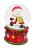 GLOBO DE NEVE NATAL POLIRESINA BONECO DE NEVE 4,5X7CM 130812 - Imagem 1