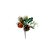PICK FOLHAG PINHA FRUTA GLIT 20CM VM/VD - Imagem 1