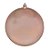 BOLA DE NATAL BRILHANTE ROSE GOLD 12CM 1 UNIDADE - Imagem 1