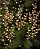 HASTE NATALINA 38CM 3 GALHOS BERRY DOURADO 130757 - Imagem 1