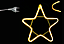 ESTRELA ILUMINADA NEON USB BRANCO QUENTE PARA DECORAÇÃO DE NATAL - Imagem 1