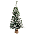 ÁRVORE DE NATAL ALPINA VERDE NEVADA 90CM - Imagem 1