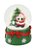 GLOBO DE NEVE NATALINO POLIRESINA PAPAI NOEL 4,5X7CM 130810 - Imagem 1
