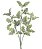 FOLHAGEM ARTIFICIAL VERDE X3 69CMx19CM 130794 - Imagem 1