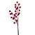 HASTE NATALINA BERRY VERMELHA 33CM 130751 - Imagem 1