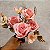 MINI BUQUE ROSA X5 ROSA 30CM - Imagem 1