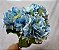 BUQUE HORTENSIA X5 AZUL 48CM - Imagem 2