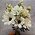 BUQUE MARGARIDA X6 BRANCA  35CM - Imagem 1