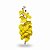 HASTE ORQUÍDEA 3D GRANDE X9 AMARELO 105CM 13424 - Imagem 1