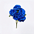 BUQUE DE ROSA IMPERIAL  X7 AZUL ROYAL 45CM-131944 - Imagem 1