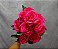 BUQUE DE ROSA X10 ROSA PINK 45CM-131983 - Imagem 2