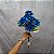 BUQUE DE ROSA X9 AZUL ESCURO 50CM-131982 - Imagem 2