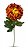 HASTE DE CRISANTEMO LARANJA TERRA COTA 72CM 132060 - Imagem 1