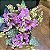 BUQUE DE FLOR DO  CAMPO X6 ROXO 35CM - Imagem 2