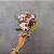 MINI BUQUE FLOR DO CAMPO X15 ROSA OUTONADO 26CM 132090 - Imagem 2