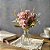 MINI BUQUE FLOR DO CAMPO X15 ROSA OUTONADO 26CM 132090 - Imagem 1
