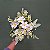BUQUE DE FLOR DO CAMPO X6 BRANCO 35CM - Imagem 2