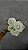 BUQUE DE ROSA X5 BRANCO 45CM - Imagem 2