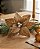 KIT 6 FLOR DE NATAL BICO DE PAPAGAIO BEGE 30X24CM 13615BG - Imagem 3