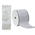 KIT 2 FITA NATALINA ARAMADA 6,3CM X 9M BRANCA 131035 - Imagem 3
