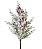 HASTE BERRY CIPRESTE 40CM VERDE NEVADO - Imagem 2
