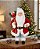 PAPAI NOEL EM PE 40CM BRANCO VERMELHO - Imagem 1