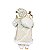 PAPAI NOEL LUXO C/PINHEIRO 45CM DOURADO - Imagem 2