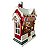 VILA NATALINA LANTERNA ALDEIA 17,5X26CM MUSICAL ILUMINADA VERMELHO - Imagem 3
