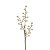 HASTE BERRY 38CM BRANCO - 3 GALHOS - PEROLADO - Imagem 2