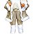 PAPAI NOEL VINTAGE PRESENTE 60CM DOURADO - Imagem 3
