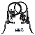 Freio hidraulico shimano MT200 - Imagem 2