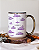Caneca jumbo alça cromada versículo - o céu é o meu lugar - Imagem 2