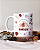 Caneca tradicional personalizada tecendo amor marsala - Imagem 1