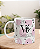 Caneca aquarela com foto + parentesco - Imagem 1
