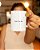 02 canecas personalizadas com frase "Por onde for, quero ser seu par" + nome no verso - Imagem 2