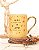 Caneca nobelle gold amarela personalizada  mãe e avó flor #2 300mL - Imagem 3