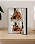 Quadro de mesa personalizado com 02 fotos e frase 15x21cm - Imagem 1