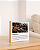Quadro de mesa personalizado com foto significado amizade 20x20cm - Imagem 2