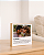 Quadro de mesa personalizado com foto significado amor 20x20cm - Imagem 2
