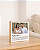 Quadro de mesa personalizado com foto significado padrinhos e dindos de batismo 20x20cm - Imagem 2